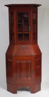 Lot 1116 - A Scottish School Arts & Crafts walnut...