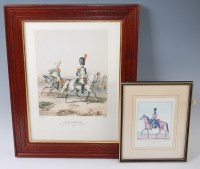 Lot 552 - After L. Mansion & St Eschauzier, Military and...
