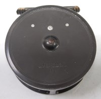 Lot 617 - A Hardy Hydra 4 3/8" alloy centre pin salmon...