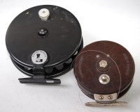 Lot 626 - A Lewtham the "Leeds" 5 1/2" centre pin reel,...