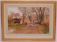 Lot 666 - Henry Charles Fox R.B.A. (1860-1929), Huntsmen...