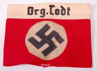 Lot 348 - A German Org-Todt officials armband.