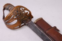 Lot 364 - An 1854 pattern Infantry sword, the 83cm...