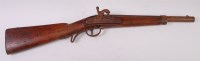 Lot 382 - A 19th century percussion (flintlock...