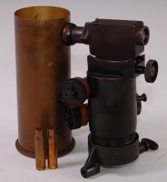 Lot 392 - A German military panoramic sighting scope,...
