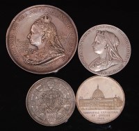 Lot 394 - Victoria, Diamond Jubillee Commemorative Medal,...