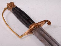 Lot 409 - A George III Spadroon, having a 62cm slightly...