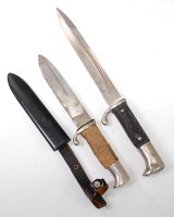 Lot 434 - A German K98 dress bayonet, having a 20cm...