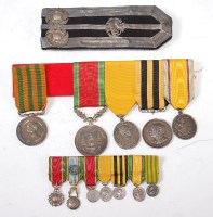 Lot 446 - A group of five Thailand commemorative medals...