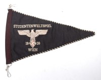 Lot 448 - A German Studentenweltspiel double sided...