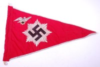 Lot 454 - A German Luftshutz double sided pennant having...