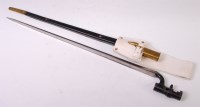 Lot 344 - A British 1853/58 pattern socket bayonet, the...