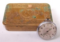 Lot 345 - A WW I Princess Mary Christmas gift tin,...