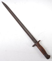 Lot 480 - A British 1907 pattern Enfield bayonet having...