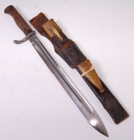 Lot 426 - A German model 98/05 mauser bayonet the 36cm...