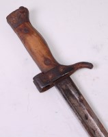 Lot 427 - A French model 1892 bayonet, having a 40cm...
