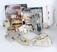 Lot 3246 - Five various Star Wars Kenna plastic vehicles...