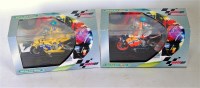 Lot 3263 - Scalextric Moto GP Boxed Group, 2 cased...