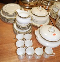 Lot 127 - A Royal Doulton part dinner service in the...