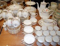 Lot 128 - A Royal Albert twelve place setting tea and...