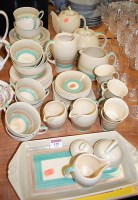 Lot 129 - A 1930s Susie Cooper Crown Burslem Works part...