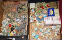 Lot 158 - Two boxes of miscellaneous items to include;...