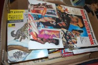 Lot 554 - A box of collectable magazines, to include; 10...