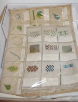 Lot 559 - A collection of sundry unframed needlework...