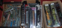 Lot 567 - Three boxes of cased model trains