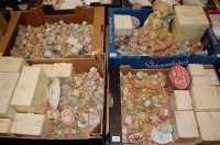 Lot 570 - Four boxes of boxed and loose Cherish Teddy...