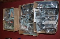 Lot 588 - Three boxes of cased model aeroplanes and...