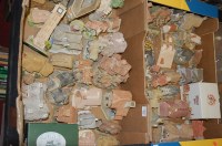 Lot 595 - Two boxes of Lilliput Lane cottage ornaments