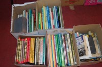 Lot 600 - Four boxes of steam and railway related books