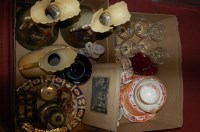 Lot 604 - Two boxes of mixed effects to include; pair of...