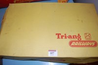 Lot 607 - A Triang Railways T gauge boxed model railway set