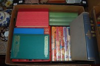 Lot 630 - A box of various hardback books to include...