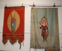 Lot 634 - A St John the Evangelist of Leeds wall hanging,...