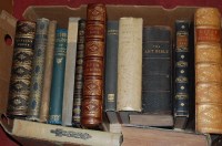 Lot 639 - A box of various hardback books to include...