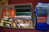 Lot 643 - A box of various books to include antiques and...