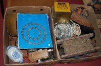 Lot 649 - Two boxes of mixed effects to include...