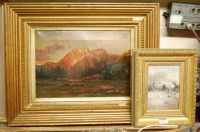 Lot 1045 - Contemporary school - Hales Green, oil, signed...