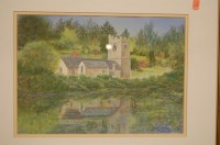 Lot 1059 - Joan Cawley - St Just-in-Roseland Church,...