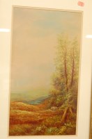 Lot 1064 - Early 20th century school - Pair; Landscape...
