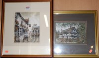 Lot 1091 - R Siger - Sparhawk Street, Bury St Edmunds,...