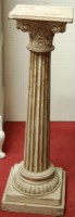 Lot 1117 - A decorative white painted composition...