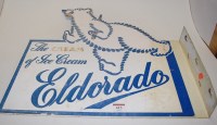 Lot 613 - A mid 20th century Eldorado Ice Cream double...