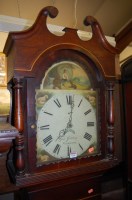 Lot 1203 - An early 19th century mahogany and satinwood...