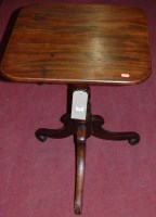 Lot 1212 - An early 19th century mahogany round cornered...