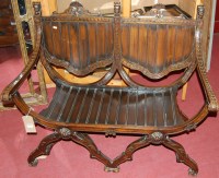 Lot 1227 - A circa 1900 Continental low relief carved...