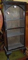 Lot 1236 - An early 20th century stained wood small...